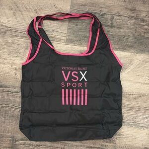 Vintage Victoria Secret Sport VSX packable tote bag